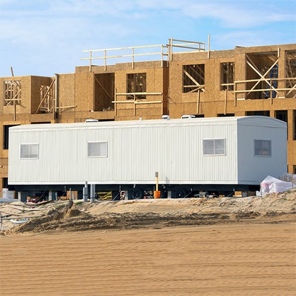 construction & jobsite shower trailers can be equipped with water heaters to provide adjustable hot water temperatures for user comfort